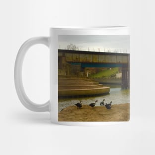 All Duckies in a Row a Buffalo Bayou Mug